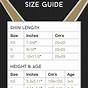 Soccer Shin Guard Size Chart
