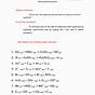 Introduction To Balancing Equations Worksheets Answers