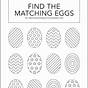 Eggs Worksheet For Kindergarten