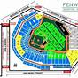 Fenway Park Seating Chart Concert