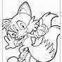 Printable Sonic Coloring Pages Easy