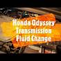 Odyssey Transmission Fluid Change