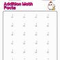 First Grade Math Facts Worksheets