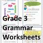 Grammar Worksheets For Grade 3