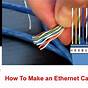Wiring An Ethernet Cable