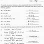 Chapter 12 Solutions Chemistry Worksheet Answers