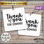 Thank You For Coming To My Party Printable