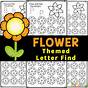 Flowers Worksheet For Nursery