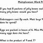 Example Of A Multiplication Word Problem