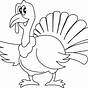 Printable Turkey Color Pages