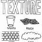 Texture Worksheets For Kindergarten