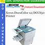 Xerox Docucolor 12 Printer Installation Guide