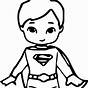 Superheroes Colouring Pages Printable