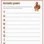 Making Words From Thanksgiving Worksheets