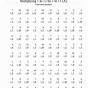 Free Printable Multiplication Worksheets 1-12