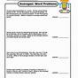 Percentage Word Problems Worksheet