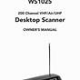 Whistler Ws1080 Ws1088 Scanner User Guide