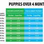 Victor Puppy Food Feeding Chart