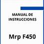 Alpine Mrp F450 Owner's Manual