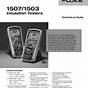 Fluke 1507 Insulation Tester Manual