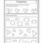 Grade 2 Congruent Shapes Worksheet