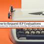 Sample Iep Request Letter
