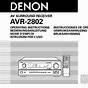 Denon Avr-590 Manual Pdf