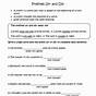 Free Printable Prefix Worksheets 2nd Grade