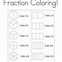 Equivalent Fractions Coloring Worksheet