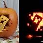Minecraft Decorated Pumpkin Carving