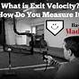 Exit Velocity By Age Chart Softball