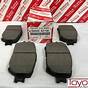 2002 Toyota Camry Brake Pads