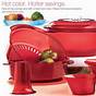 Tupperware Stack Cooker Red