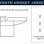 Youth Hockey Jersey Size Chart