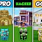 Noob Vs Pro Vs Hacker Vs God Minecraft House