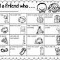 Find A Friend Who Worksheet