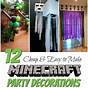 Minecraft Party Decor Ideas