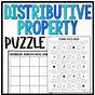 Distributive Property Puzzle Worksheet