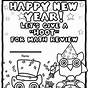 New Year's Math Worksheets