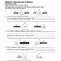 Newton's Second Law Of Motion Problems Worksheet Answers
