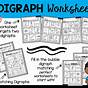 Digraph Worksheets