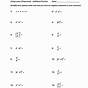 Exponents And Division Worksheet