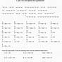 Factoring Puzzle Worksheet Answers