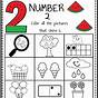 Easy Number Two Worksheet