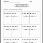 Lcm Worksheets 6th Grade