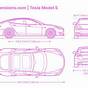 Tesla 3 Car Side Diagram