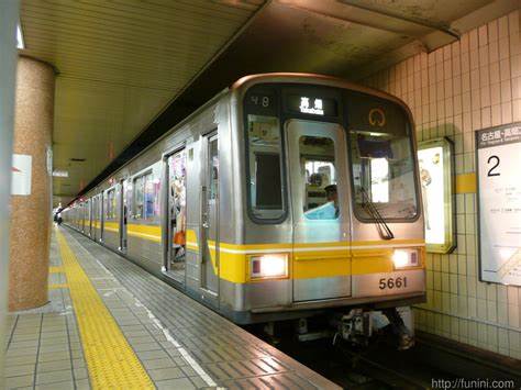Chikatetsu Train in Tokyo, Japan