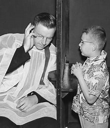 Image result for Image Catholic confessional With Priest