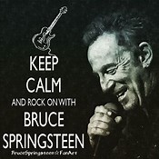 Image result for Funny images of Bruce Springsteen Rocking