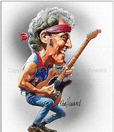 Image result for Funny images of Bruce Springsteen Rocking